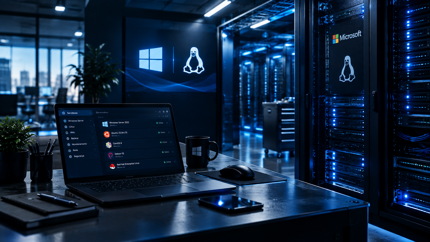 Servidores Microsoft & Linux